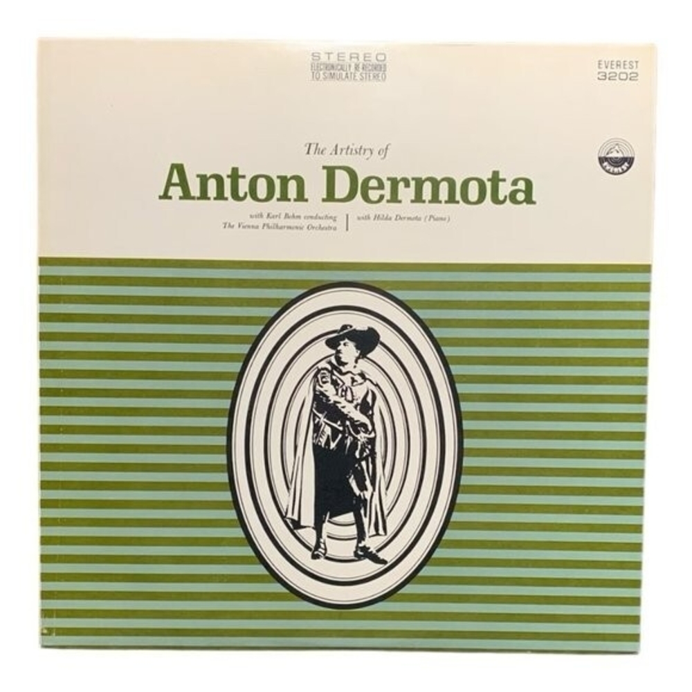 LP Anton Dermota - The Artistry Of Anton Dermota Vinyl Record